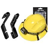 Hard Hat Light Clips 16 Pack,Hardhat Headlamp Clips for Full Brim Helmets, Tool-Free Hardhat Accessories Hard Hat Headlamp Clips for Construction, Mining, Firefighting, Cycling