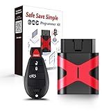 Programmable Keyfob, Replacement Car Keys Fob and DIY Programmer Kit for 2013-2016 Dodge Dart Remote M3N32297100