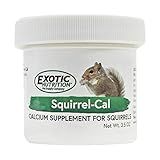Squirrel-Cal 3.5 oz. - Ultra-fine Powdered Calcium Supplement - for Pet Squirrels