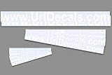 Custom Domain Name URL Decal kit 12 Decals to Promote Your Website or Business Sticker for car Truck Window