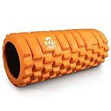 321 Strong Foam Roller - Medium Density Deep Tissue Massager for Muscle Massage and Myofascial Trigger Point Release, with 4K eBook - Orange