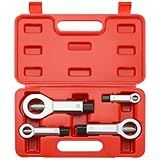 Acymner 4PCS Professional Nut Splitter Set | Heavy Duty Nut Splitter Breaker Cracker, Remove Broken Damaged and Corroded Nuts with Ease 9-12mm, 12-16mm, 16-22mm, 22-27mm