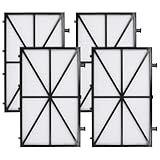 Future Way Ultra Fine Cartridge Filter Panels, Compatible with Dolphin M400/M500, Nautilus CC Plus Robotic Pool Cleaner, Part # 9991432-R4 (4 Packs)