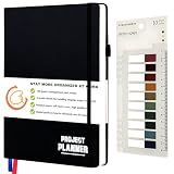 Project Planner: Management Notebooks Organizer & Work Log Book Tracker With Checklist Brainstorming for Entrepreneurs, Managers & Small Business Owners