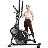 YOSUDA Elliptical Exercise Machine, 3-in-1 (Elliptical + Cardio Climber + Stair Stepper) Elliptical Machine for Home with 45°Incline, 15.5 in Stride, 16-Levals Resistance, Quiet Magnetic System