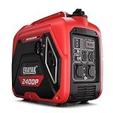 ERAYAK 2400W Portable Inverter Generator for Home Use, Super Quiet Small Generator for Camping Outdoor Emergency Power Backup, Gas Powered Engine, EPA, ECO Mode