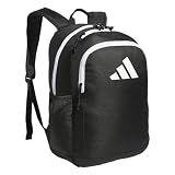 adidas Kids Affiliate Backpack – School Bag for Girls and Boys, 27L, Black/White, OSFA