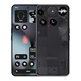 Nothing Phone (3) Cell Phone, 5G Unlocked Phones 512GB, Android 15, Snapdragon 8s Gen4, AI Mobile Phones with Four 50MP Cameras & AMOLED Display, 5150mAh, Glyph Interface, Smartphone Black