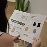 Sticky Boards Color Sample Pack – Arched Magnetic Board Swatches | Matte Finishes in White, Ivory, Gray, Black, Green & Mocha | Peel & Stick Magnetic Material Samples for Wall Testing