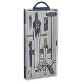 Drafting Compass for Geometry Set - Drawing Compass Geometry Set for Drafting, Math and Making Circles with Large Extension Beam for School, Drafting, Engineering and Architecture