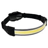 Performance Tool W2681 500LM Rechargeable COB Strip Headlamp with Adjustable Strap and 4 Output Settings Including Safe Mode