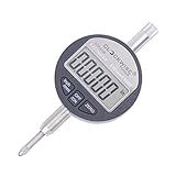 Clockwise Tools Digital Indicator, DITR-0055 0-0.5 Inch/12.7mm, 0.00005 Inch/0.001mm Resolution, Inch/Metric Conversion, Auto Off