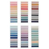 ELII 1200pcs Sticky Tabs Page Markers,Morandi Sticky Note Tabs Colored