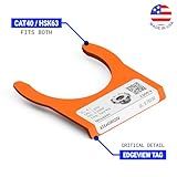 PDX CNC Edgeview CNC Tool Holder Tool Tag - 25-pk Label Organizers (CAT40/HSK63A)