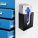 SINNNBLE Magnetic Gloves Holder Wall Mount, Rubber Latex Glove Box Dispenser Organizer for Garage, Workshop, Laboratory, Hospital, Kitchen, Tool Box Essential for Easy Access and Storage