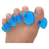 YogaToes GEMS: Gel Toe Stretcher & Separator - America’s Choice for Fighting Bunions, Hammer Toes (Small fits Shoe Sizes W: 7 and Over/M: 7 and Over) Sold as Pair