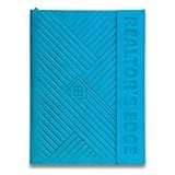 Realtor’s Edge Undated Daily Real Estate Planner – 368-Page Goal-Setting Journal & Productivity Organizer for Realtors & Real Estate Agents – Vegan Leather Hardcover with Magnetic Closure – Realtor Supplies (Turquoise)