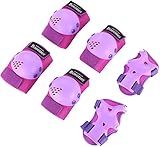 BOSONER Kids/Youth Knee Pads Elbow Pads Wrist Guards Set for 3-15 Years, Child Protective Gear Set for Multi-Sports Outdoor, Roller Skates, Cycling, BMX Bike, Skateboard, Inline Skating