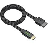 LiNKFOR Wii to HDMI Converter 1080P HD Upscaler Adapter for Nintendo Console, with Cable Compatible with Wii U, HDTV, Monitor - Supports 480P/720P/1080P（Black）