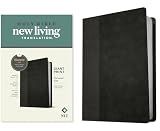 NLT Personal Size Giant Print Bible, Filament Enabled (LeatherLike, Black/Onyx, Red Letter): Includes Free Access to the Filament Bible App Delivering ... Notes, Devotionals, Worship Music, and Video