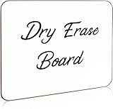 Scribbledo Small White Board Dry Erase Mini Whiteboard 9x12 Inch Small Dry Erase Board Marker Board Dry Erase Lapboards Handheld Personal White Boards for Students Whiteboard Office