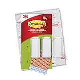 Command Large Canvas Hangers for Walls, Holds up to 3 lb 18"x24" Canvas, 3 Hangers with 4 Command Strips, Damage-Free Removable Wall Art Hanger, Great for Room Décor