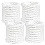 Roninby Humidifier Wicking Replacement Filter Compatible with Canopy Bedside and Nursery Humidifier, Wood Pulp & Paper Filter, 4 Pack