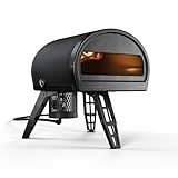 Gozney Roccbox Outdoor Pizza Oven, Black, Portable, Gas & Wood Fired, Restaurant-Grade