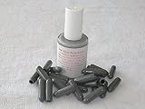 Uber Goop Dark GREY Dishwasher Rack Coating/Glue w/25 caps by Uber Goop