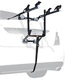 Allen Sports Deluxe 2-Bike Trunk Mount Rack, Model 102DB, Black/ Silver, 23 x 15 x 4 inches