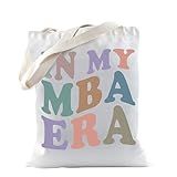 TSOTMO MBA Gift Grad Tote Bag MBA Graduation Masters Degree College Business Graduation