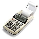 Victor 1205-4 12 Digit Portable Palm/Desktop Commercial Printing Calculator, 1.8" x 4" x 8"