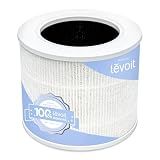 Levoit Core Mini-P Air Purifier Genuine Replacement Filter, AHAM VERIFIDE, Supports HEPA Sleep Mode, Activated Carbon,Removes Smoke, Odors, Allergens, Core Mini-RF, 1 Pack