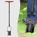 Long Handle Bulb Planter Tool, Standing Gardening Bulb Transplanter, Turf Remover Lawn Inserter - for Digging Holes