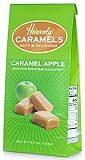 J Morgan Confections Heavenly Caramel | Caramel Apple Flavor | 4.7 oz Bag, 4-Pack | Gourmet Soft and Chewy Butter Caramel Candies | Hand-Crafted Golden Treats