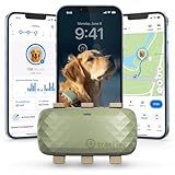 Tractive XL Smart Dog GPS Tracker | Live Pet Tracker with Virtual Fence | Vital Signs Monitoring of Heart & Respiratory Rate | Up to 1-Month Battery Life | Dog Collar Attachment (Green)
