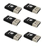 FUERAN DP - DisplayPort Display Emulator EDID Emulator Plug 2K (fit Headless 2560x1600@30Hz) 4K 4096x2160@60Hz Display Port Dummy Plug DisplayPort Compatible (2K-2560x1600@30Hz-6P)