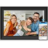 SSAWiFiFRAME Digital Picture Frame 10.1 inch Photo Frame with 50 Photos /200MB Video Sharing via Free APP 32 GB HD IPS Touchscreen, Gift for Grandparents, Parents (Birthday Christmas)
