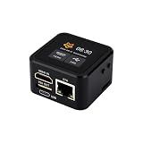 Luckfox PicoKVM Lightweight IP KVM Remote Management Tool, Supports 1920 × 1080@60fps HDMI Video Input and HID Signal Output for Device Control, with Case and 1.54inch Touch Display