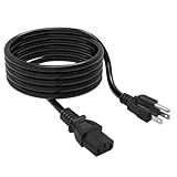 Replacement for Peloton Tread and Superfit Treadmill Power Cord, Extra Long 9.8FT 14 AWG Heavy Duty AC Power Supply Cable Universal 3 Prong