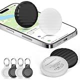 MSEBENT Air Tags-4 Pack, Apple Find My Item Finders for Keys (iOS Only)
