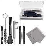 Hearing Aid Cleaning Kit, Hearing aid Cleaning Tools, Hearing Aid Brushes for Cleaning, Hearing Aid Amplifier Cleaner Kit, Hearing Aid Accessories with case, Gifts for Relatives and Friends (8 Pcs)