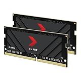PNY XLR8 Gaming 32GB (2x16GB) DDR4 DRAM 3200MHz (PC4-25600) CL20 1.2V Dual Channel Overclocked Notebook/Laptop (SODIMM) Computer Memory Kit – MN32GK2D43200X