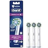 Oral-B Cross Action Electric Toothbrush Replacement Brush Heads Refill, 3 Count