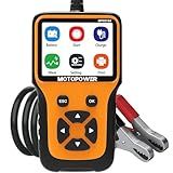 MOTOPOWER MP0515A 12V Car Battery Tester Automotive 100-2000 CCA Battery Load Tester Auto Cranking and Charging System Tester