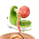 KEOUKE Manual Apple Peeler with Suction Base - Quick, Safe Desktop Apple Skin Peeler, Replaceable Blade, Easy to Clean for Home Kitchen Quick Applesauce Pie Making
