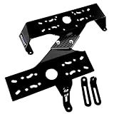 PROCISE OUTDOORS Stacker DEK-It Mount - Marine-Grade Aluminum Boat Electronics Mount - Professional Installation Solution for Fish Finders & Marine Devices - Dual Unit with GPS