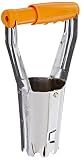 Fiskars Bulb Planter, Spring-Loaded Handle for Easy Bulb Planting, Depth Gradation Marks for Accurate Planting in Tough Soil, Rust-Resistant Steel Garden Tool, 2.25" Diameter Hand Tool