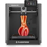 FLASHFORGE AD5M 3D Printer Fully Auto Calibration Print with 1-Click Max 600mm/s Speed, All-Metal CoreXY Structure Precise Printing, Easy-Maintenance Quick-Swap Nozzle, Print Size 220x220x220mm