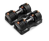 Nordictrack 55 lb Select-a-Weight Dumbbell Pair